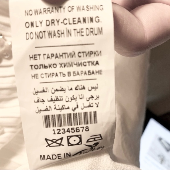 GUESS ISTANBUL EKRU BY GUESS EMBELLISHED MINI DRESS SIZE SMALL - Picture 12 of 14